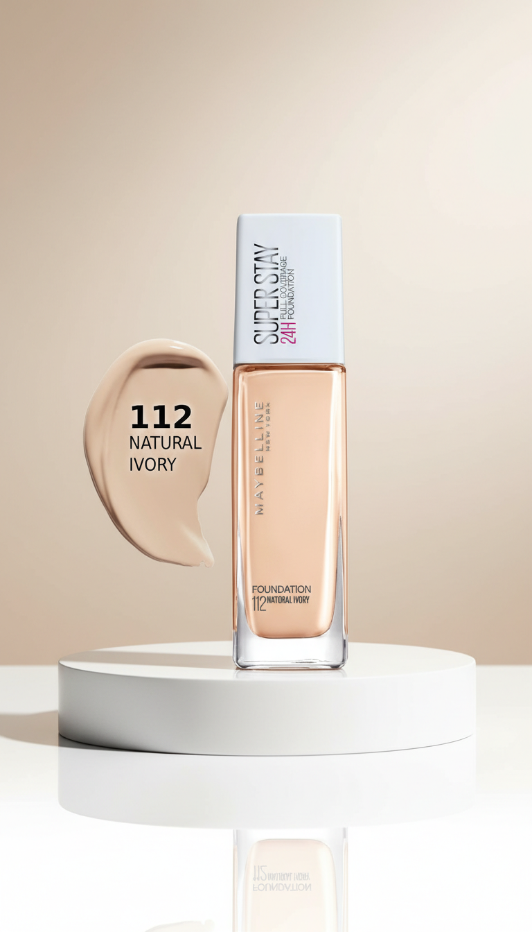 Maybelline SuperStay 30H Full Coverage Foundation – 310 Sun Beige